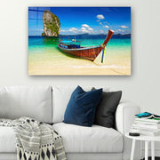 Quadro Decorativo em Vidro Temperado Multicolor 40x60cm - Arte Moderna para Parede