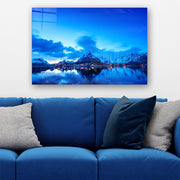 Quadro Decorativo em Vidro Temperado Multicolor 70x100cm - Arte Moderna para Parede