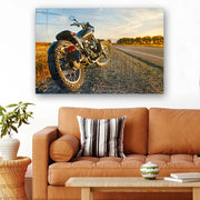 Quadro Decorativo em Vidro Temperado Multicolor 40x60cm - Arte Moderna para Parede