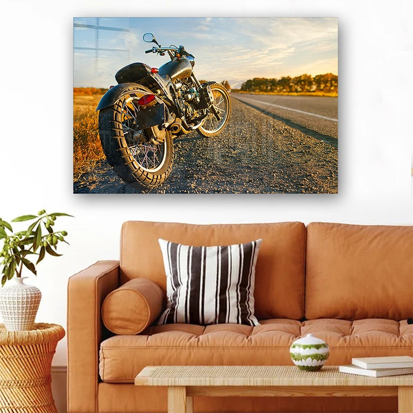 Quadro Decorativo em Vidro Temperado Multicolor 50x70cm - Arte Moderna para Parede