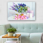 Quadro Decorativo em Vidro Temperado Multicolor 50x70cm - Arte Moderna para Parede