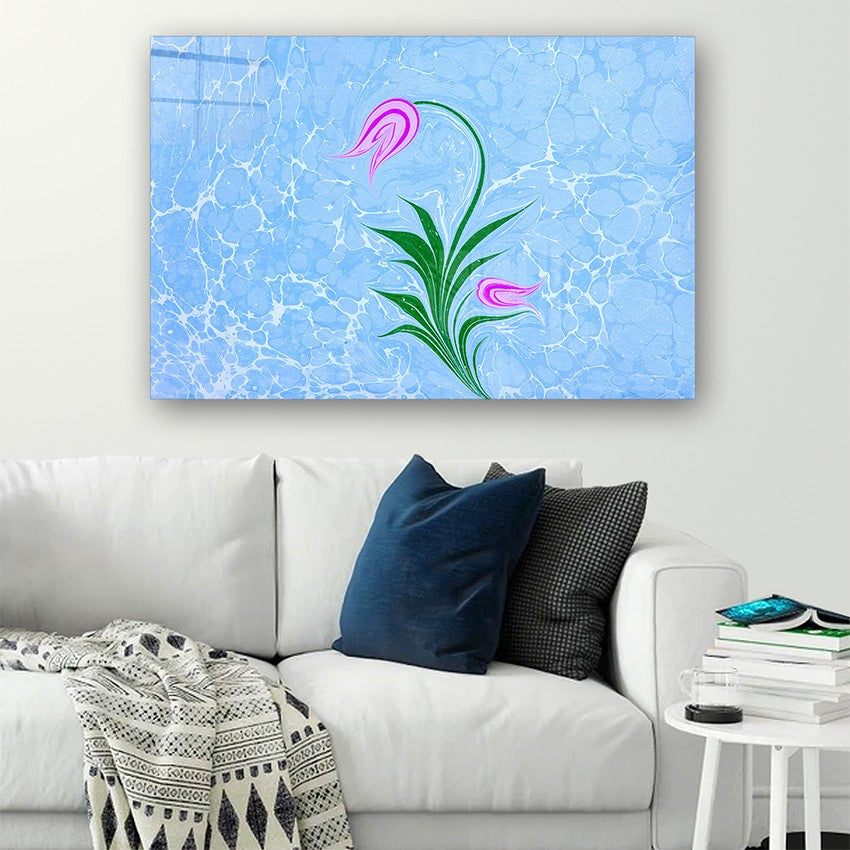 Quadro Decorativo em Vidro Temperado Multicolor 70x100cm - Arte Moderna para Parede