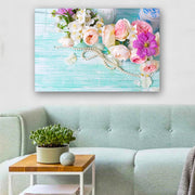 Quadro Decorativo em Vidro Temperado Multicolor 70x100cm - Arte Moderna para Parede