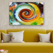 Quadro Decorativo em Vidro Temperado Multicolor 70x100cm - Arte Moderna para Parede