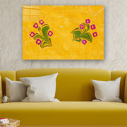 Quadro Decorativo em Vidro Temperado Multicolor 50x70cm - Arte Moderna para Parede