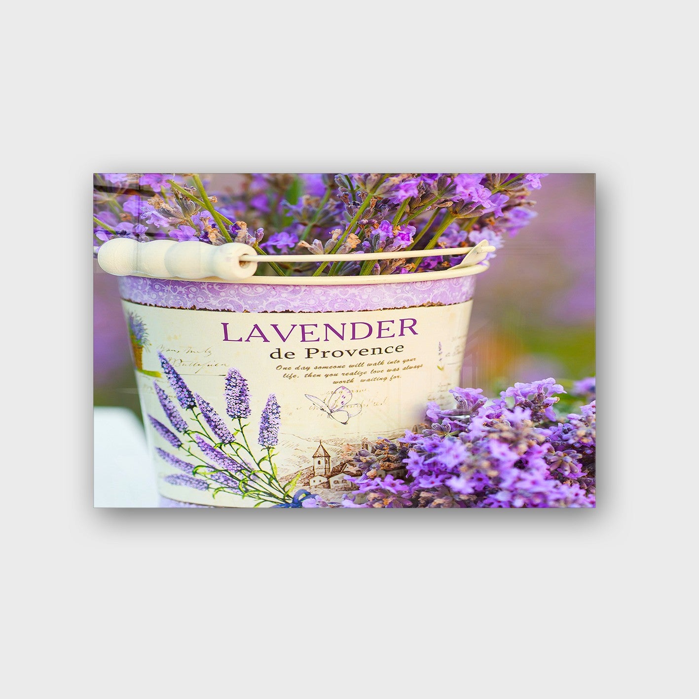 Quadro Decorativo em Vidro Temperado Multicolor 70x100cm - Arte Moderna para Parede