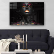 Quadro Decorativo em Vidro Temperado Multicolor 70x100cm - Arte Moderna para Parede