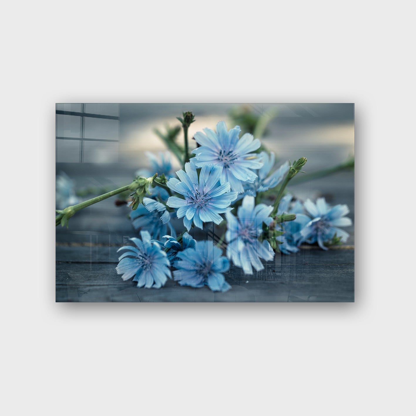 Quadro Decorativo em Vidro Temperado Multicolor 40x60cm - Arte Moderna para Parede