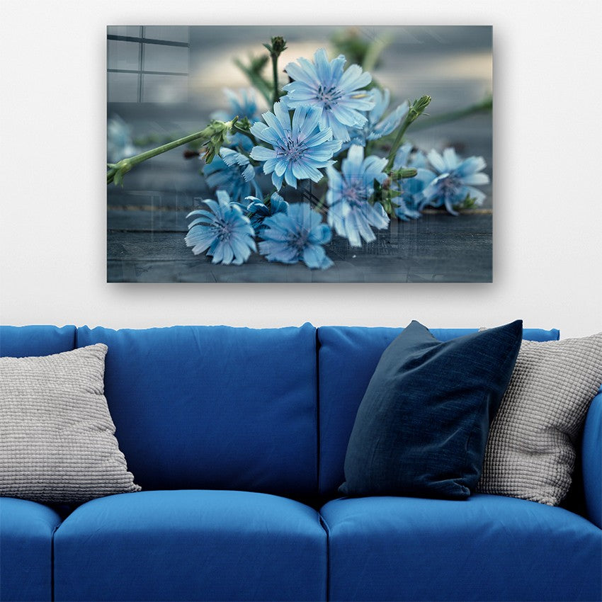 Quadro Decorativo em Vidro Temperado Multicolor 50x70cm - Arte Moderna para Parede