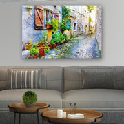 Quadro Decorativo em Vidro Temperado Multicolor 50x70cm - Arte Moderna para Parede
