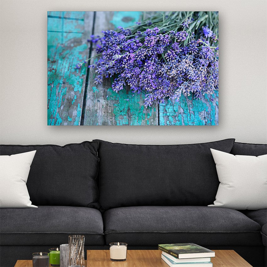 Quadro Decorativo em Vidro Temperado Multicolor 70x100cm - Arte Moderna para Parede