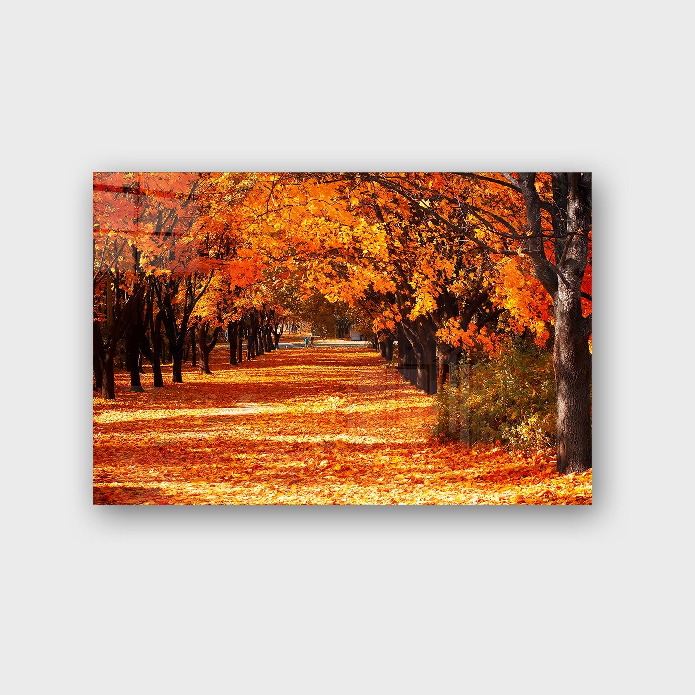 Quadro Decorativo em Vidro Temperado Multicolor 50x70cm - Arte Moderna para Parede