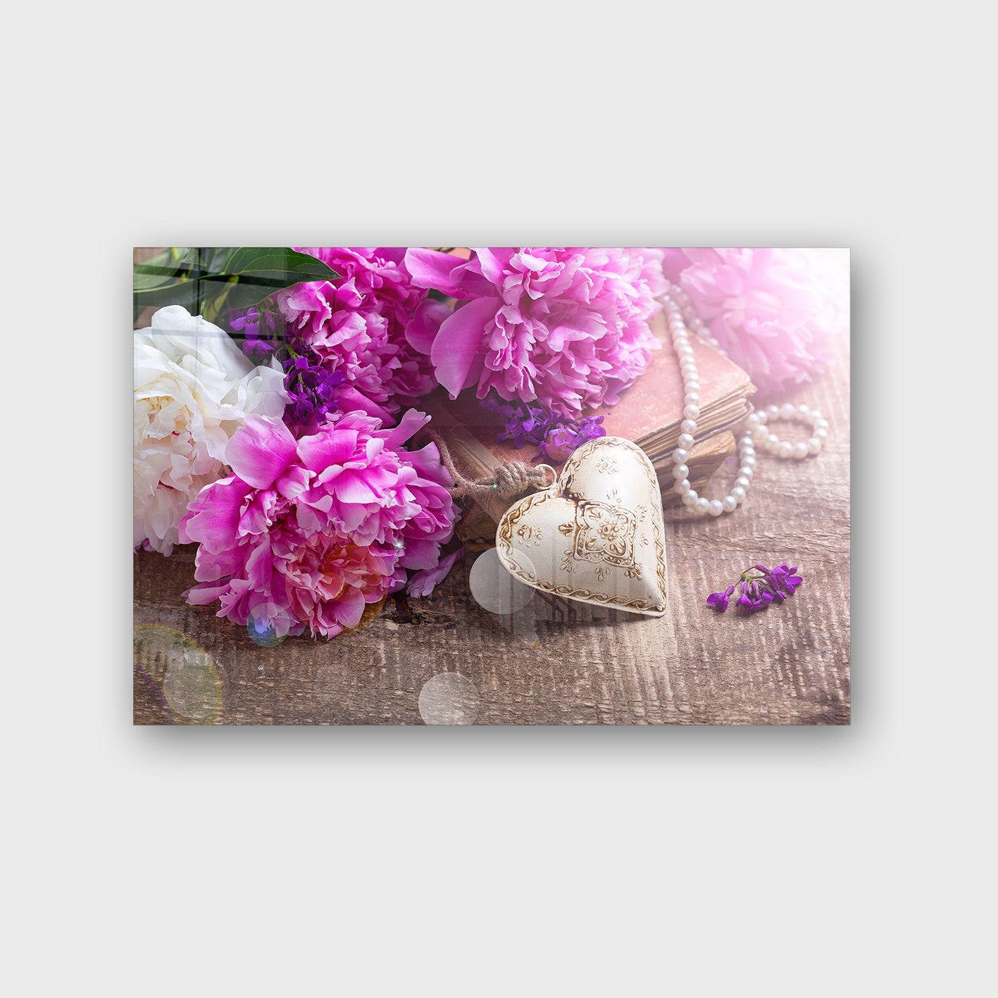 Quadro Decorativo em Vidro Temperado Multicolor 70x100cm - Arte Moderna para Parede