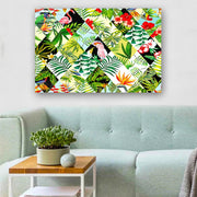 Quadro Decorativo em Vidro Temperado Multicolor 40x60cm - Arte Moderna para Parede