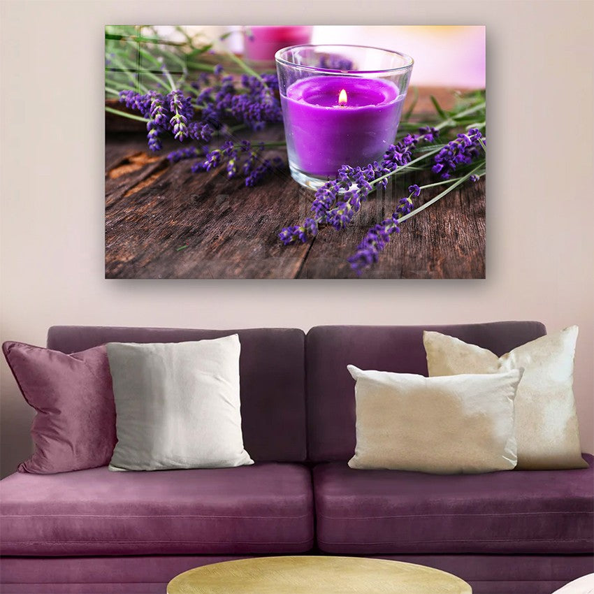 Quadro Decorativo em Vidro Temperado Multicolor 40x60cm - Arte Moderna para Parede