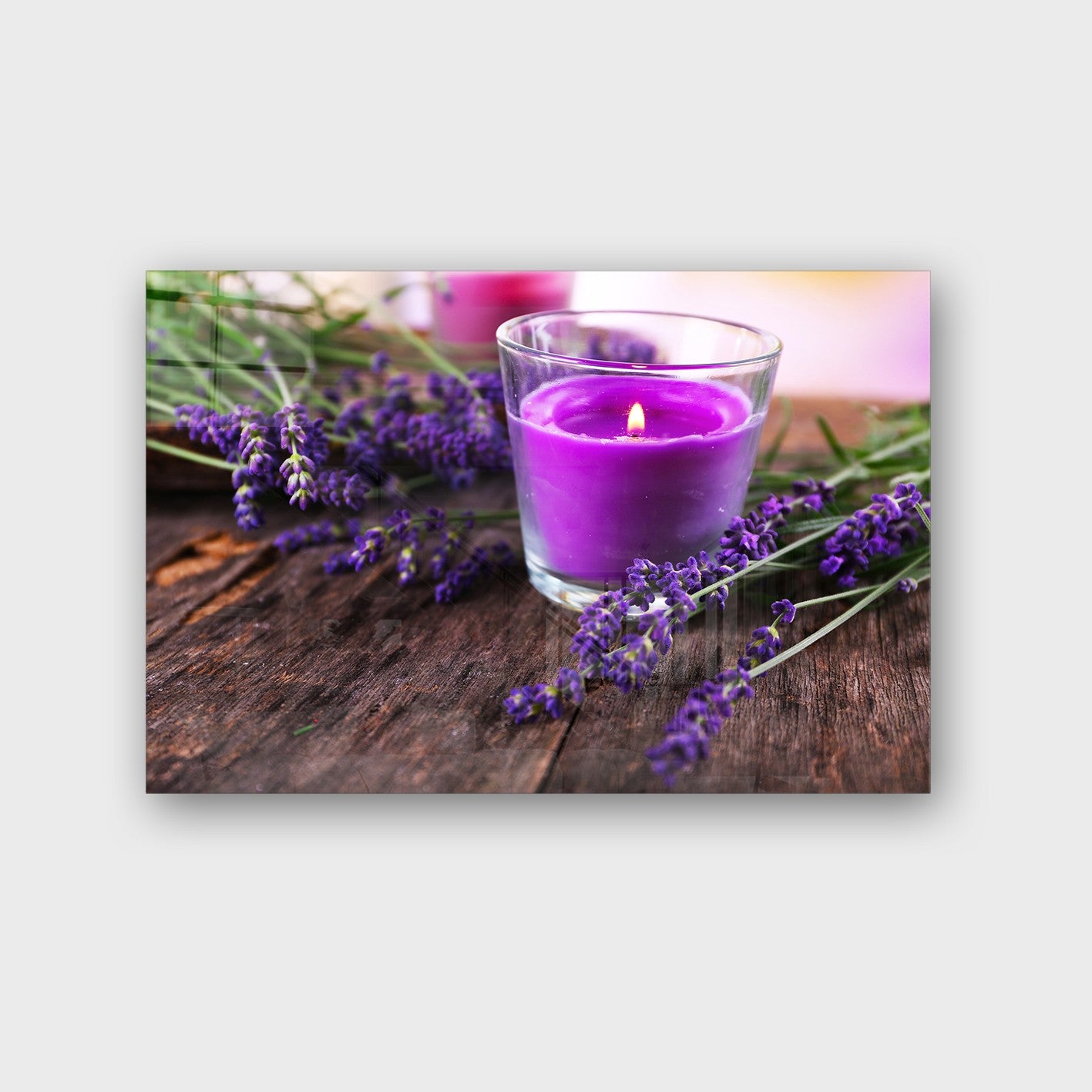 Quadro Decorativo em Vidro Temperado Multicolor 70x100cm - Arte Moderna para Parede