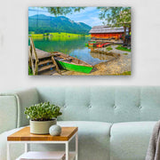 Quadro Decorativo em Vidro Temperado Multicolor 40x60cm - Arte Moderna para Parede