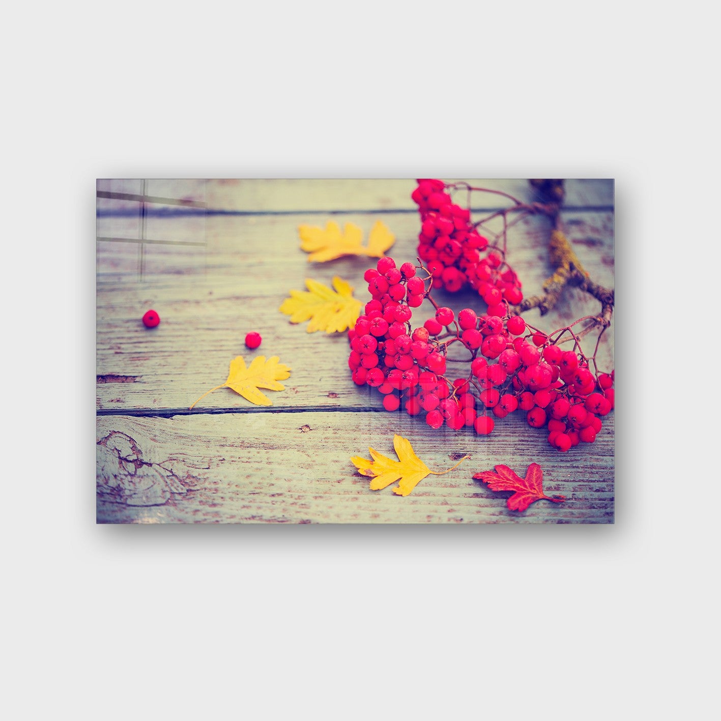 Quadro Decorativo em Vidro Temperado Multicolor 70x100cm - Arte Moderna para Parede