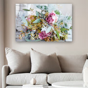 Quadro Decorativo em Vidro Temperado Multicolor 70x100cm - Arte Moderna para Parede