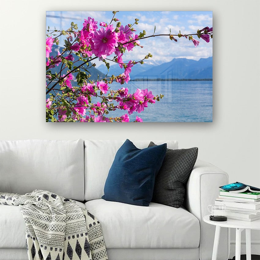 Quadro Decorativo em Vidro Temperado Multicolor 40x60cm - Arte Moderna para Parede