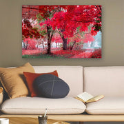 Quadro Decorativo em Vidro Temperado Multicolor 50x70cm - Arte Moderna para Parede