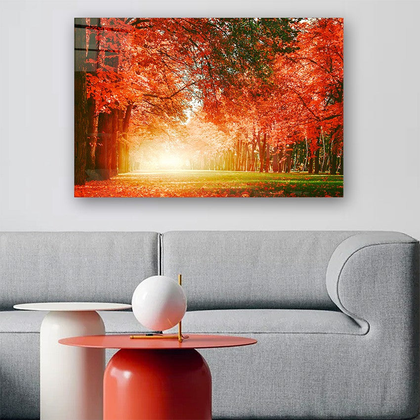 Quadro Decorativo em Vidro Temperado Multicolor 40x60cm - Arte Moderna para Parede