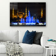 Quadro Decorativo em Vidro Temperado Multicolor 70x100cm - Arte Moderna para Parede