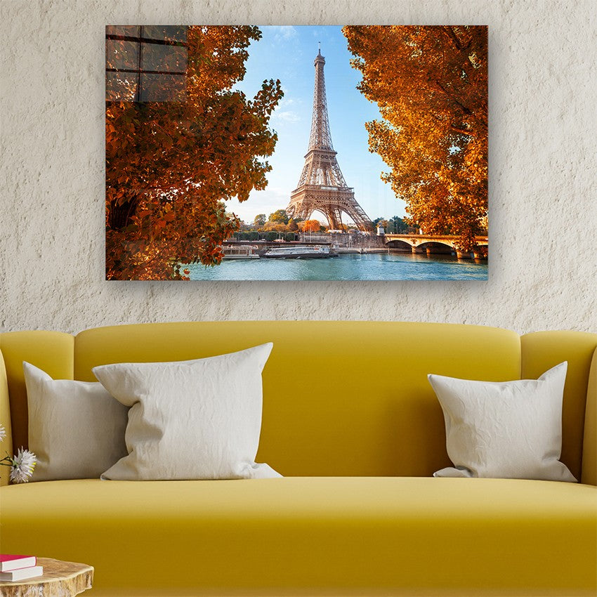 Quadro Decorativo em Vidro Temperado Multicolor 50x70cm - Arte Moderna para Parede
