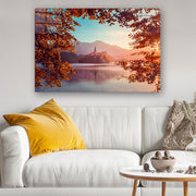 Quadro Decorativo em Vidro Temperado Multicolor 40x60cm - Arte Moderna para Parede