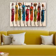 Quadro Decorativo em Vidro Temperado Multicolor 70x100cm - Arte Moderna para Parede