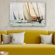 Quadro Decorativo em Vidro Temperado Multicolor 40x60cm - Arte Moderna para Parede