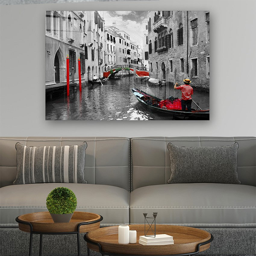 Quadro Decorativo em Vidro Temperado Multicolor 40x60cm - Arte Moderna para Parede