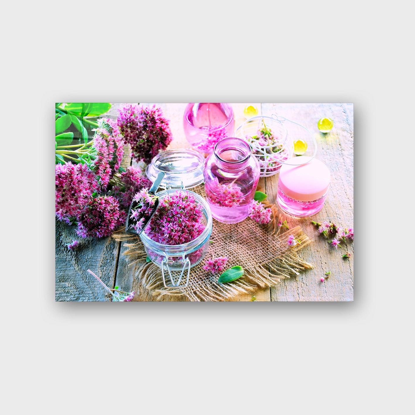 Quadro Decorativo em Vidro Temperado Multicolor 70x100cm - Arte Moderna para Parede