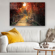 Quadro Decorativo em Vidro Temperado Multicolor 70x100cm - Arte Moderna para Parede