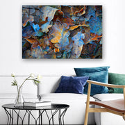 Quadro Decorativo em Vidro Temperado Multicolor 40x60cm - Arte Moderna para Parede