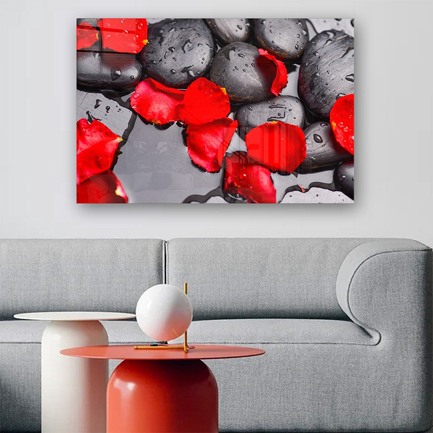 Quadro Decorativo em Vidro Temperado Multicolor 70x100cm - Arte Moderna para Parede