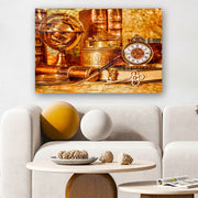 Quadro Decorativo em Vidro Temperado Multicolor 50x70cm - Arte Moderna para Parede