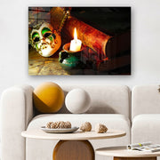 Quadro Decorativo em Vidro Temperado Multicolor 70x100cm - Arte Moderna para Parede