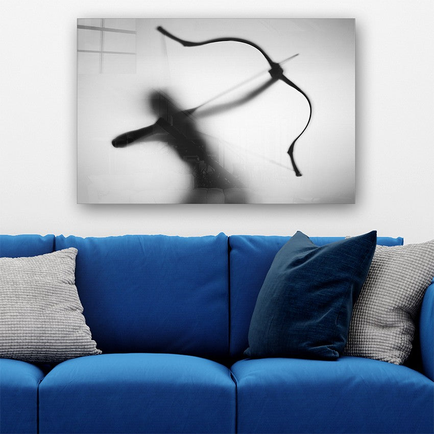 Quadro Decorativo em Vidro Temperado Multicolor 50x70cm - Arte Moderna para Parede