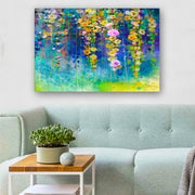 Quadro Decorativo em Vidro Temperado Multicolor 40x60cm - Arte Moderna para Parede