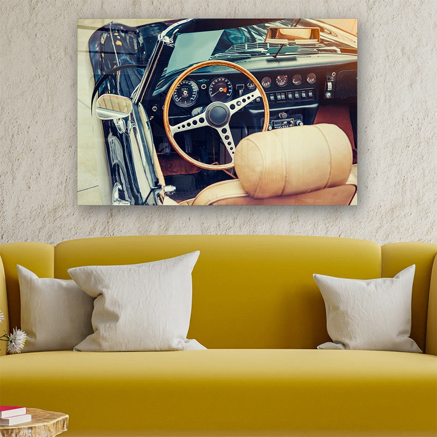 Quadro Decorativo em Vidro Temperado Multicolor 50x70cm - Arte Moderna para Parede