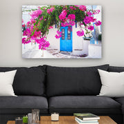 Quadro Decorativo em Vidro Temperado Multicolor 40x60cm - Arte Moderna para Parede