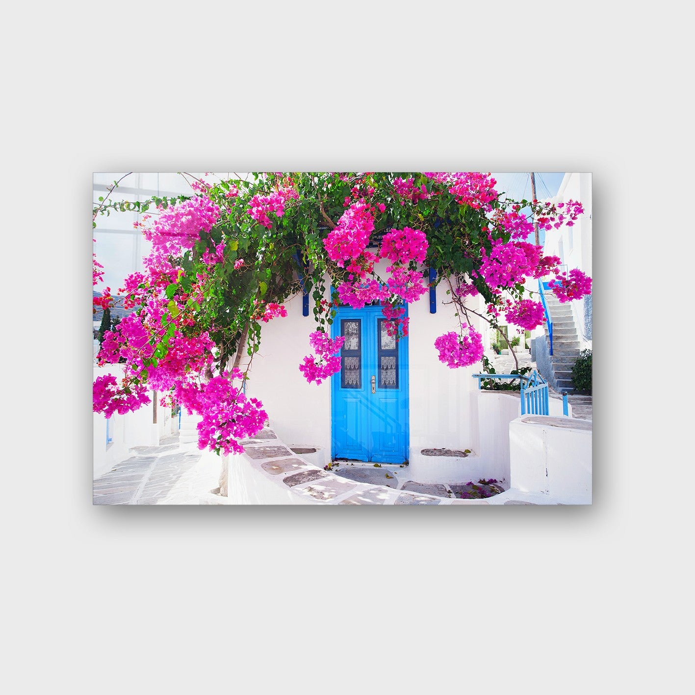 Quadro Decorativo em Vidro Temperado Multicolor 50x70cm - Arte Moderna para Parede