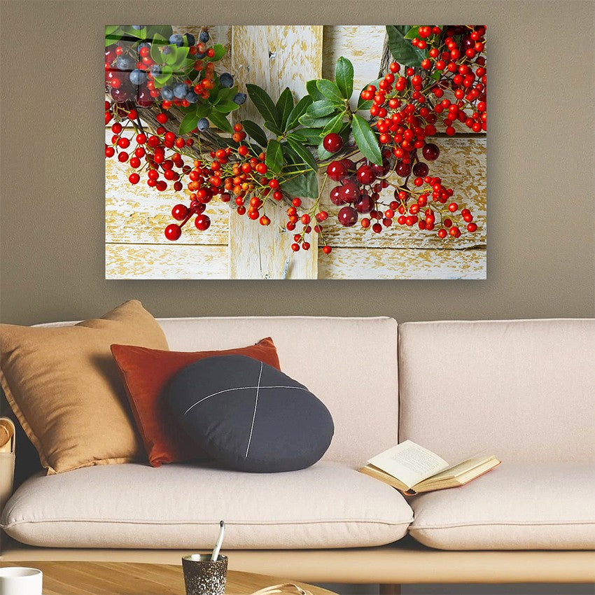 Quadro Decorativo em Vidro Temperado Multicolor 50x70cm - Arte Moderna para Parede