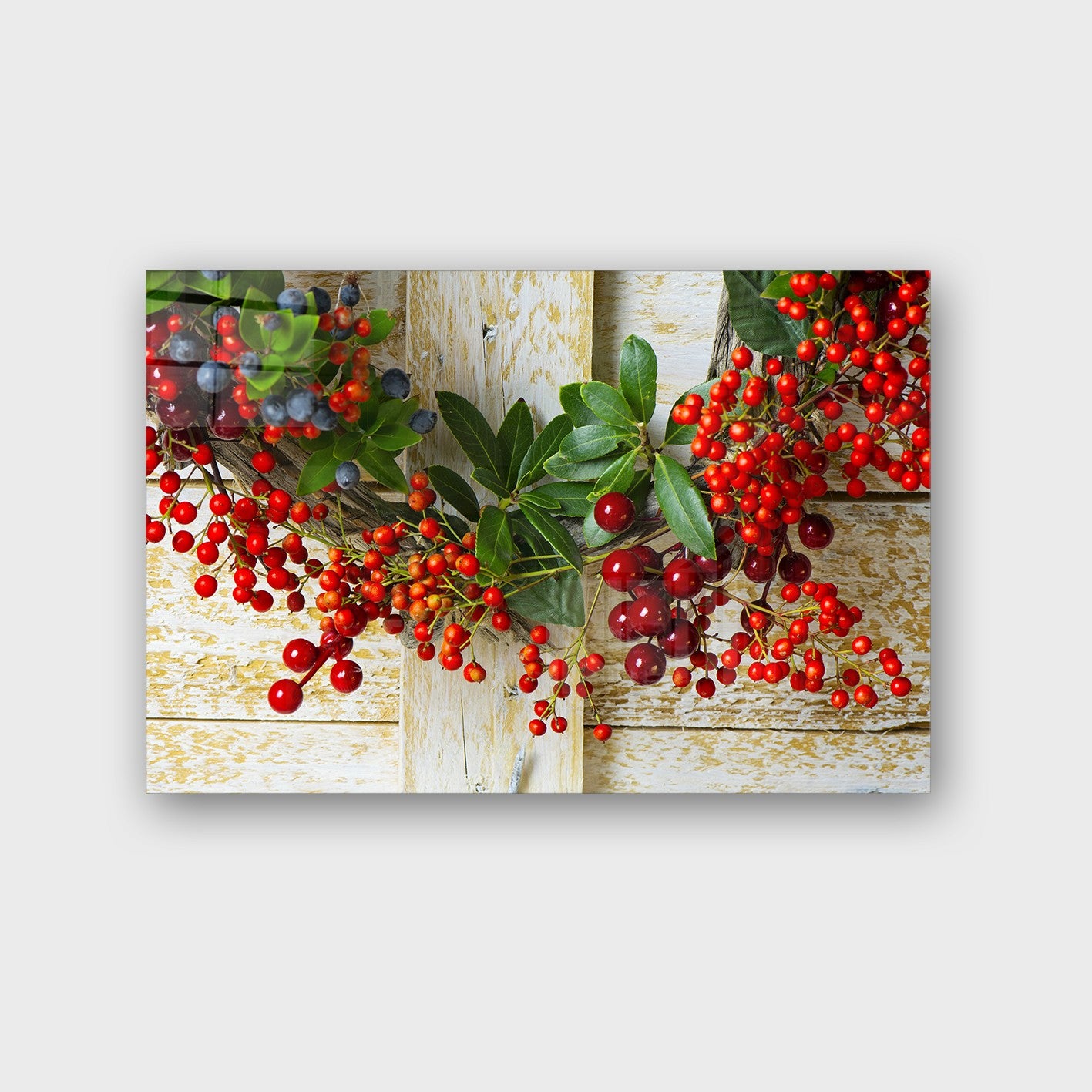 Quadro Decorativo em Vidro Temperado Multicolor 50x70cm - Arte Moderna para Parede