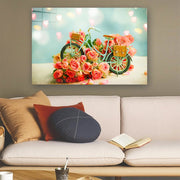 Quadro Decorativo em Vidro Temperado Multicolor 40x60cm - Arte Moderna para Parede