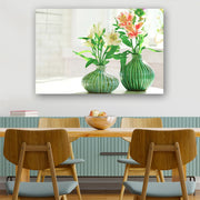 Quadro Decorativo em Vidro Temperado Multicolor 50x70cm - Arte Moderna para Parede