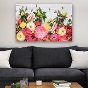 Quadro Decorativo em Vidro Temperado Multicolor 70x100cm - Arte Moderna para Parede