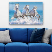 Quadro Decorativo em Vidro Temperado Multicolor 50x70cm - Arte Moderna para Parede