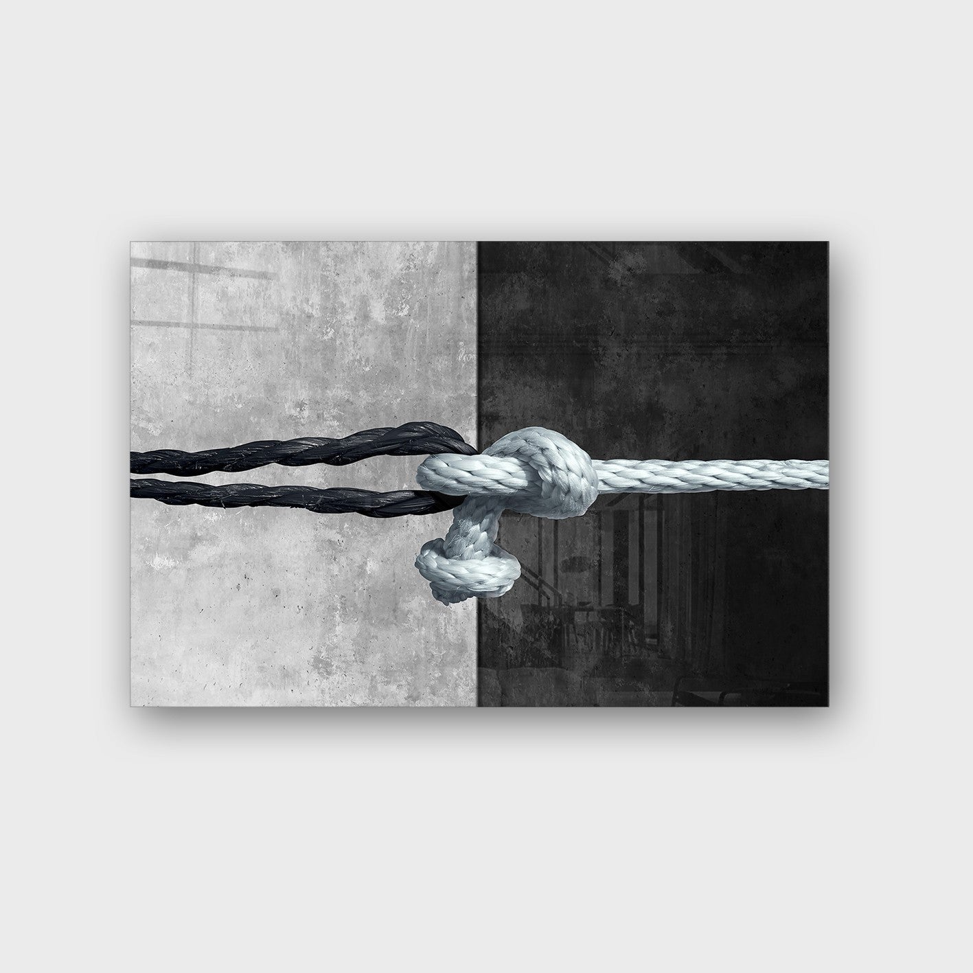 Quadro Decorativo em Vidro Temperado Multicolor 70x100cm - Arte Moderna para Parede